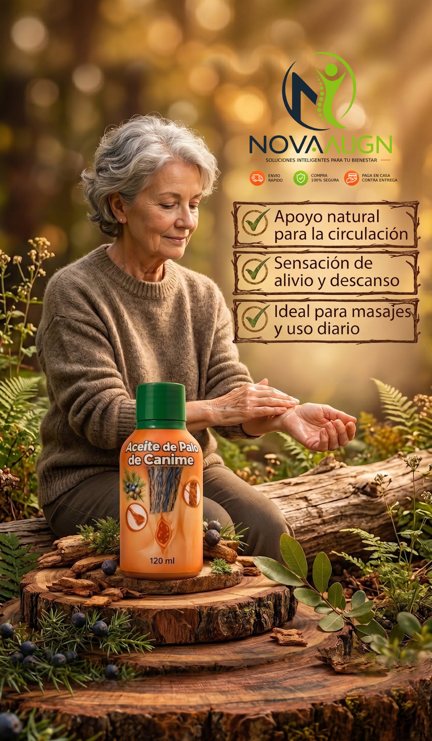 Aceite de Palo de Canime 120 ml