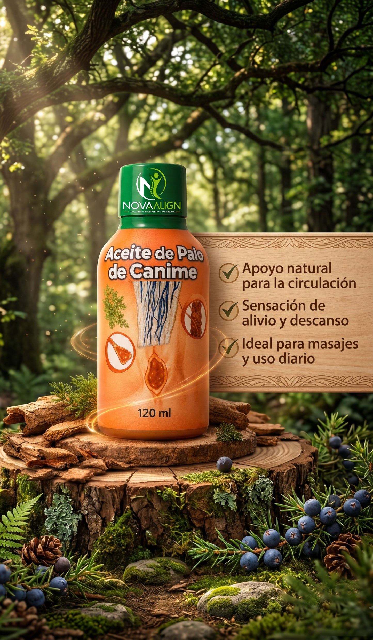 Aceite de Palo de Canime 120 ml
