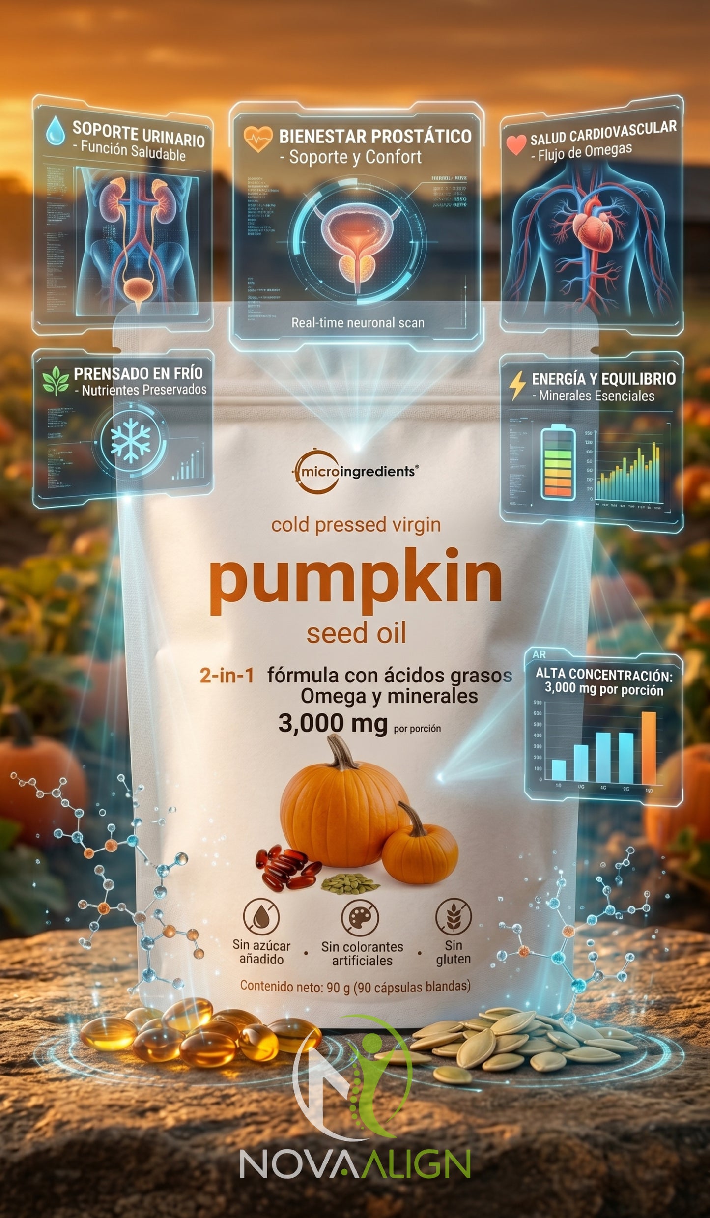 Aceite de Semilla de Calabaza “Doypack"